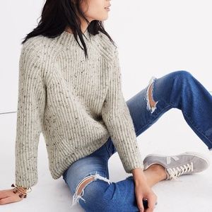 Madewell Donegal Northfield Mockneck Sweater